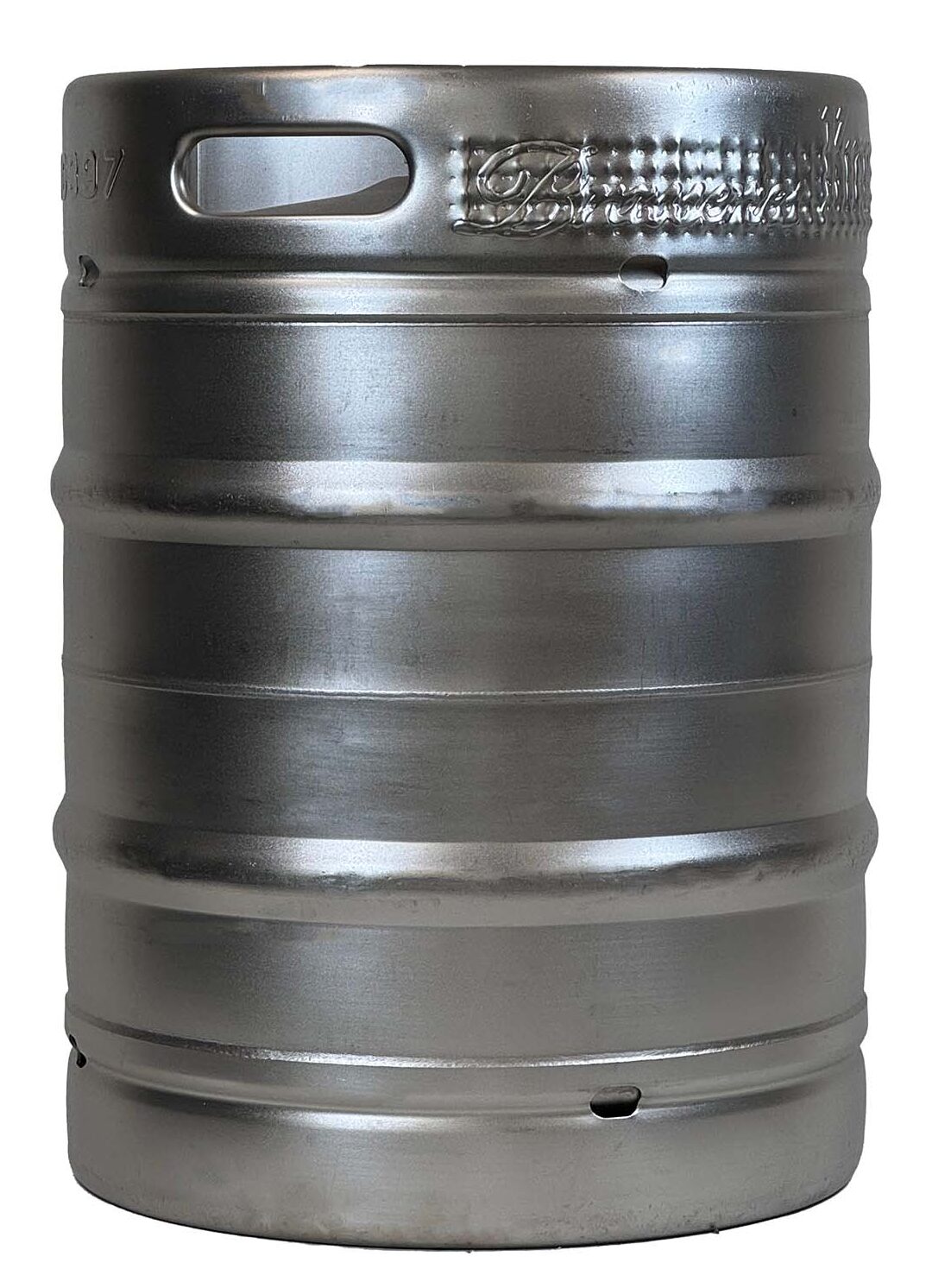 Refurbished 50L Euro non-stackable stainless steel beer keg